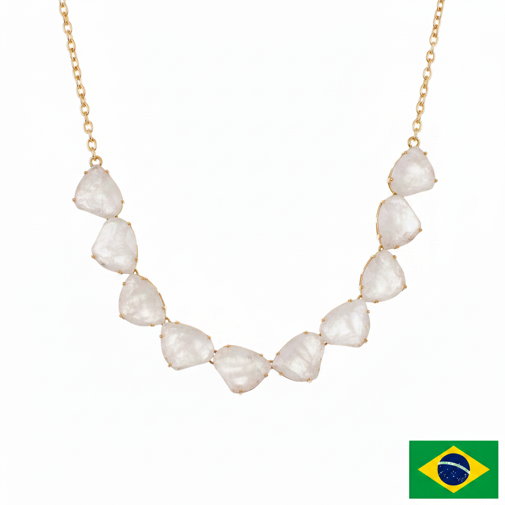 NECKLACE MAXI NATURAL CRYSTAL