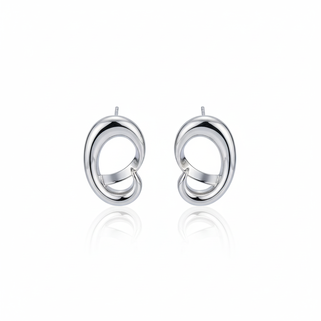EARRINGS ORGANIC KNOT