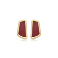 EARRING ORGANIC WINE RED