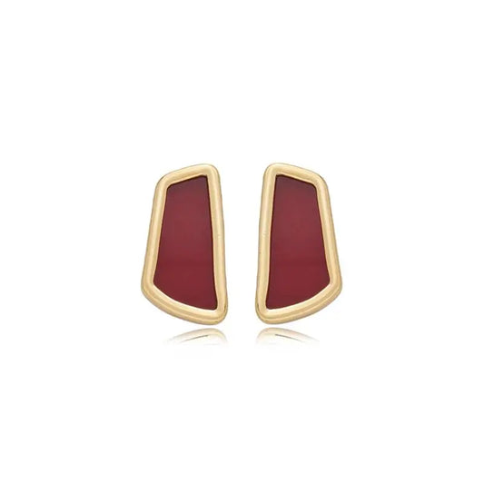 EARRING ORGANIC WINE RED