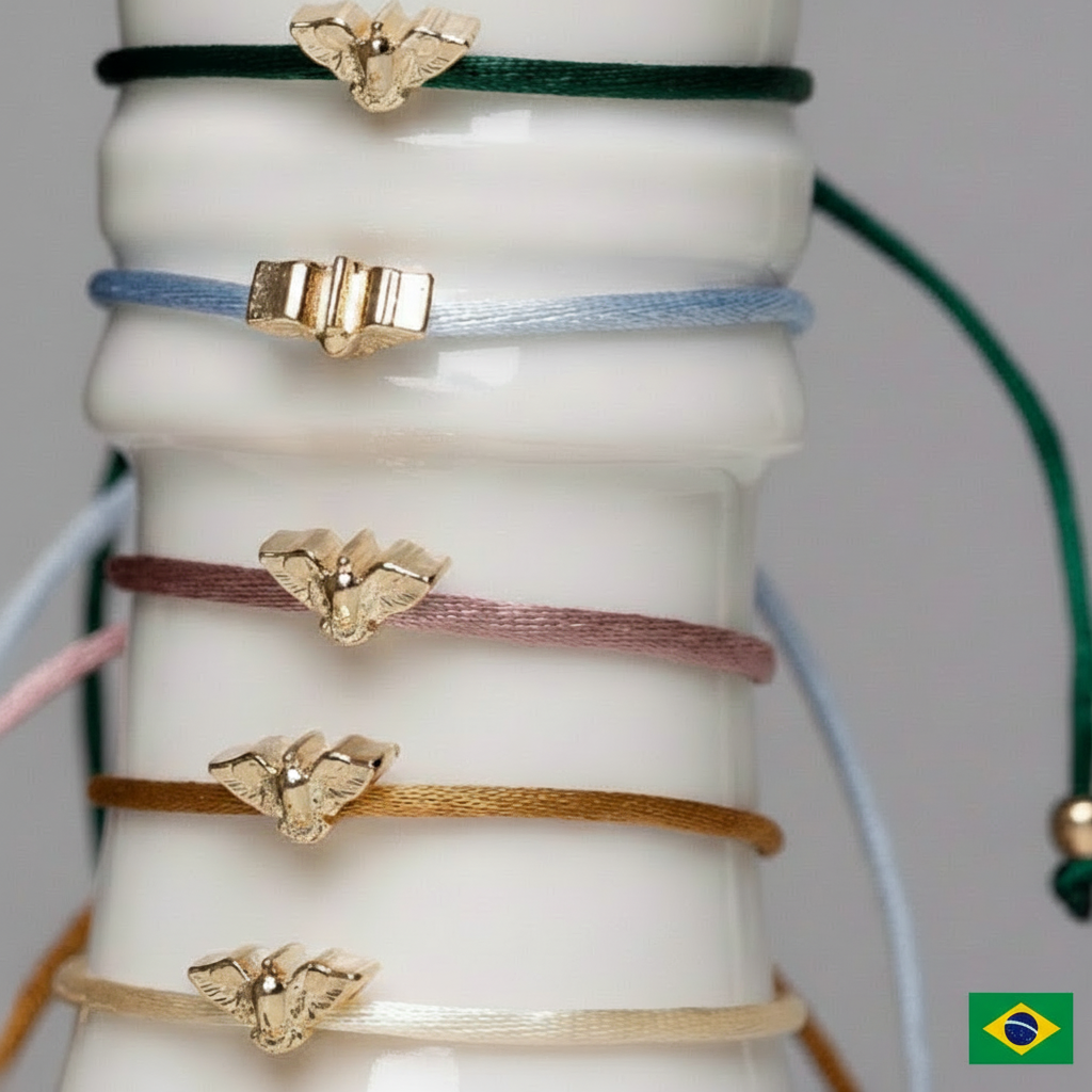 BRACELET SATIN STRING HOLY SPIRIT