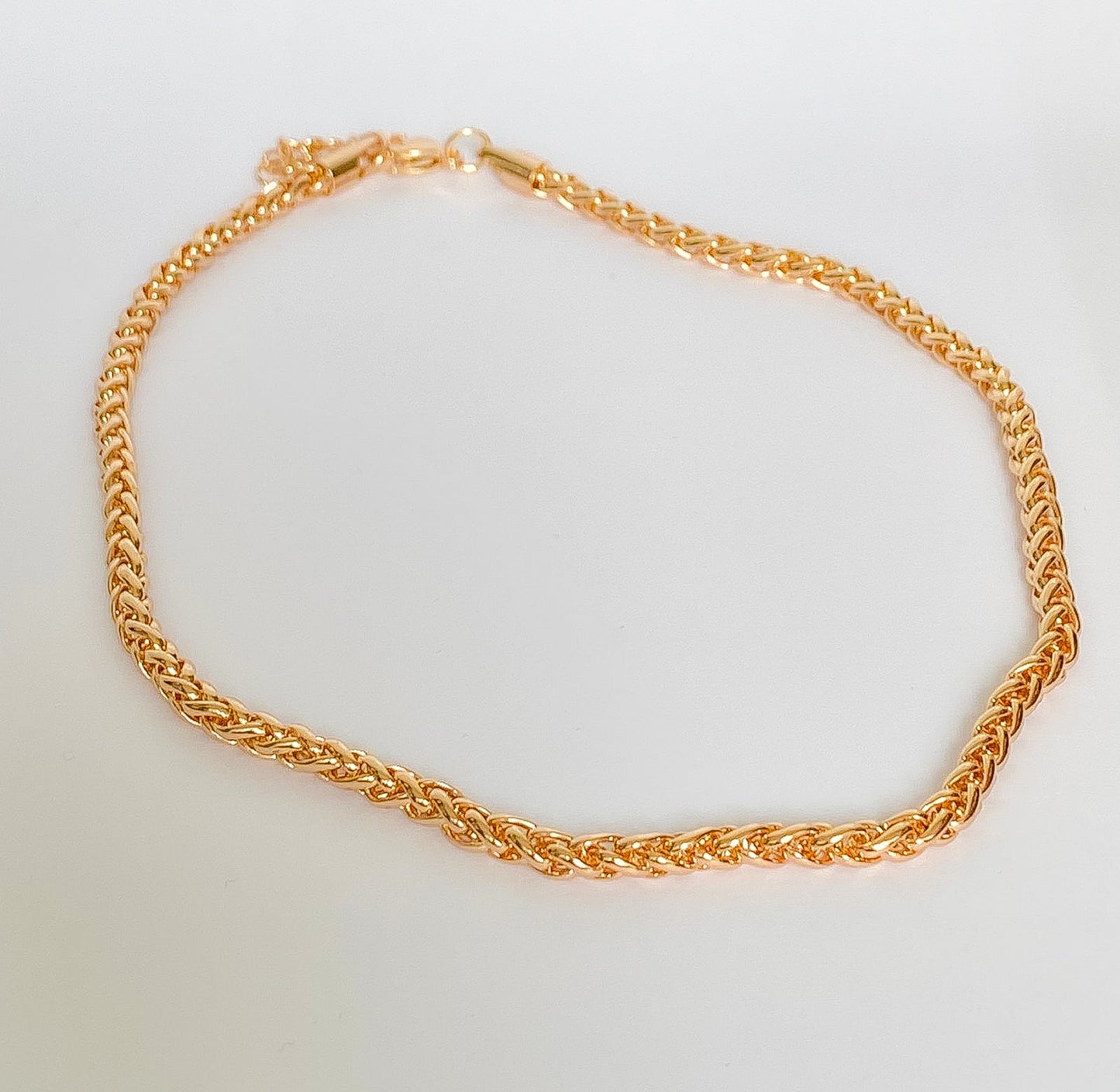 NECKLACE CHOKER INTERLINK CHAIN