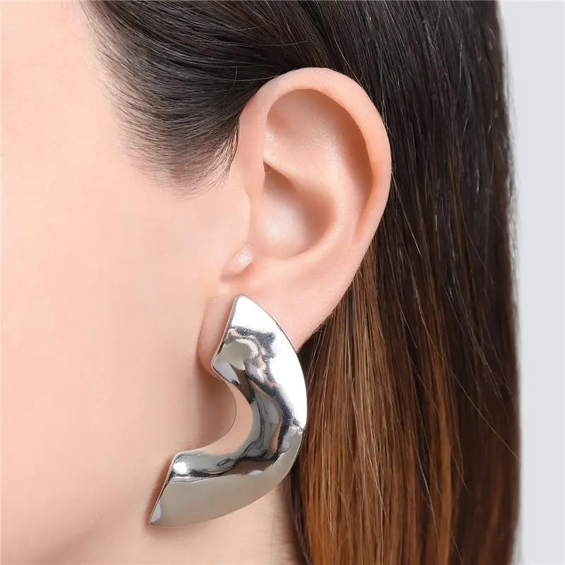 EARRING MAXI SEMI CIRCLE