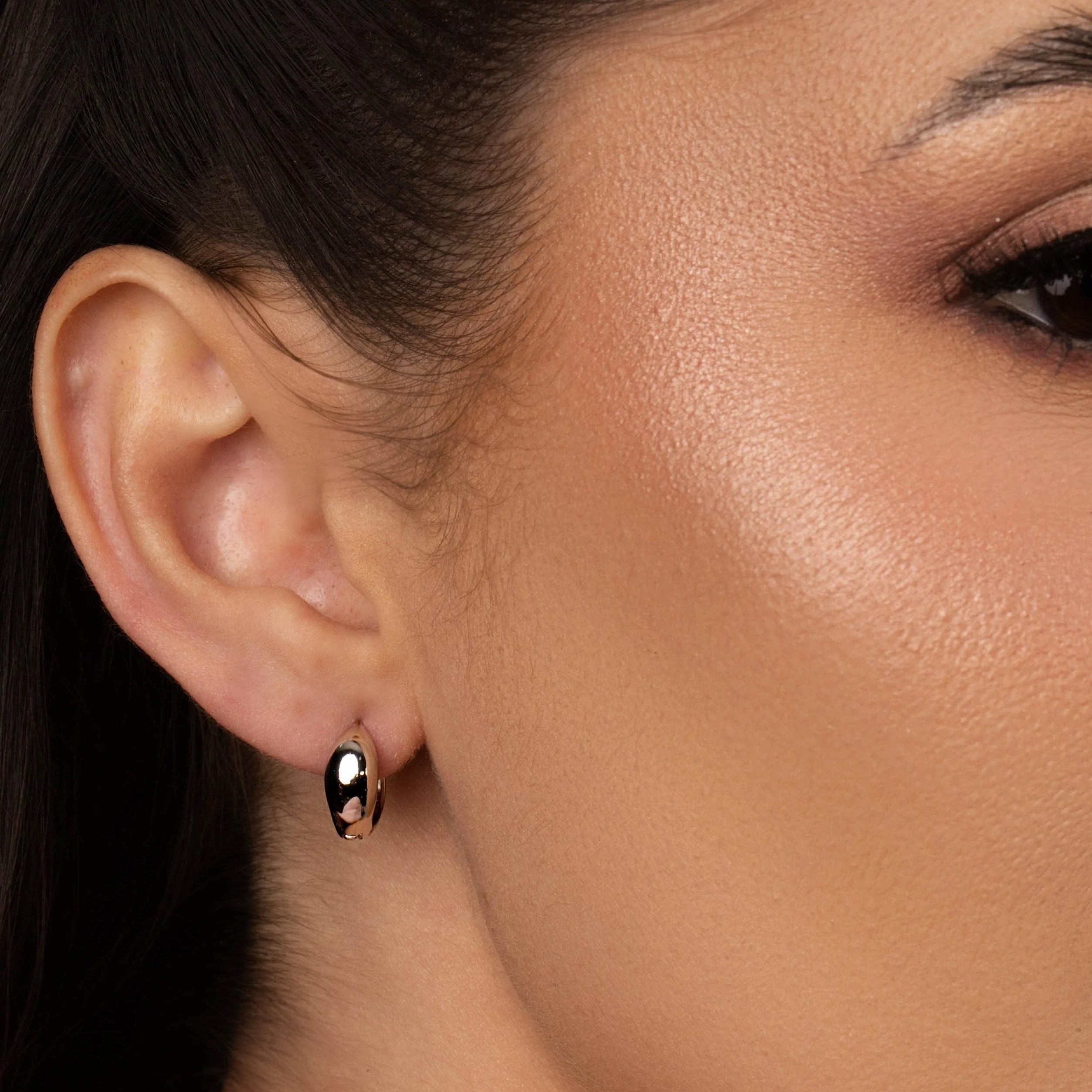 EARRING HOOPS MINI BOLD 12mm