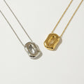 NECKLACE ORGANIC MODERN PENDANT