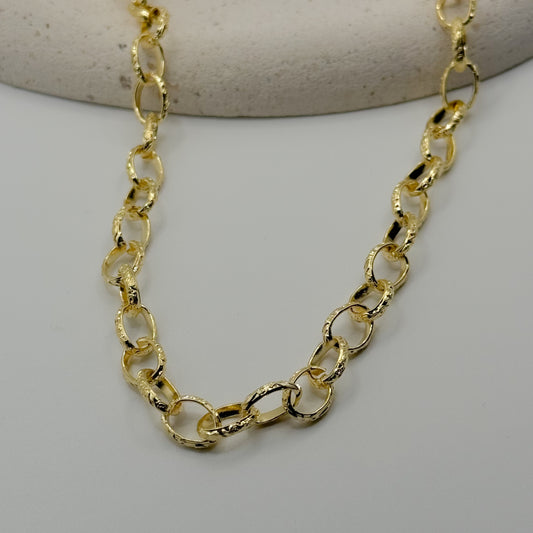 NECKLACE TEXTURES CHAIN