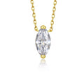 NECKLACE MARQUISE MOISSANITE
