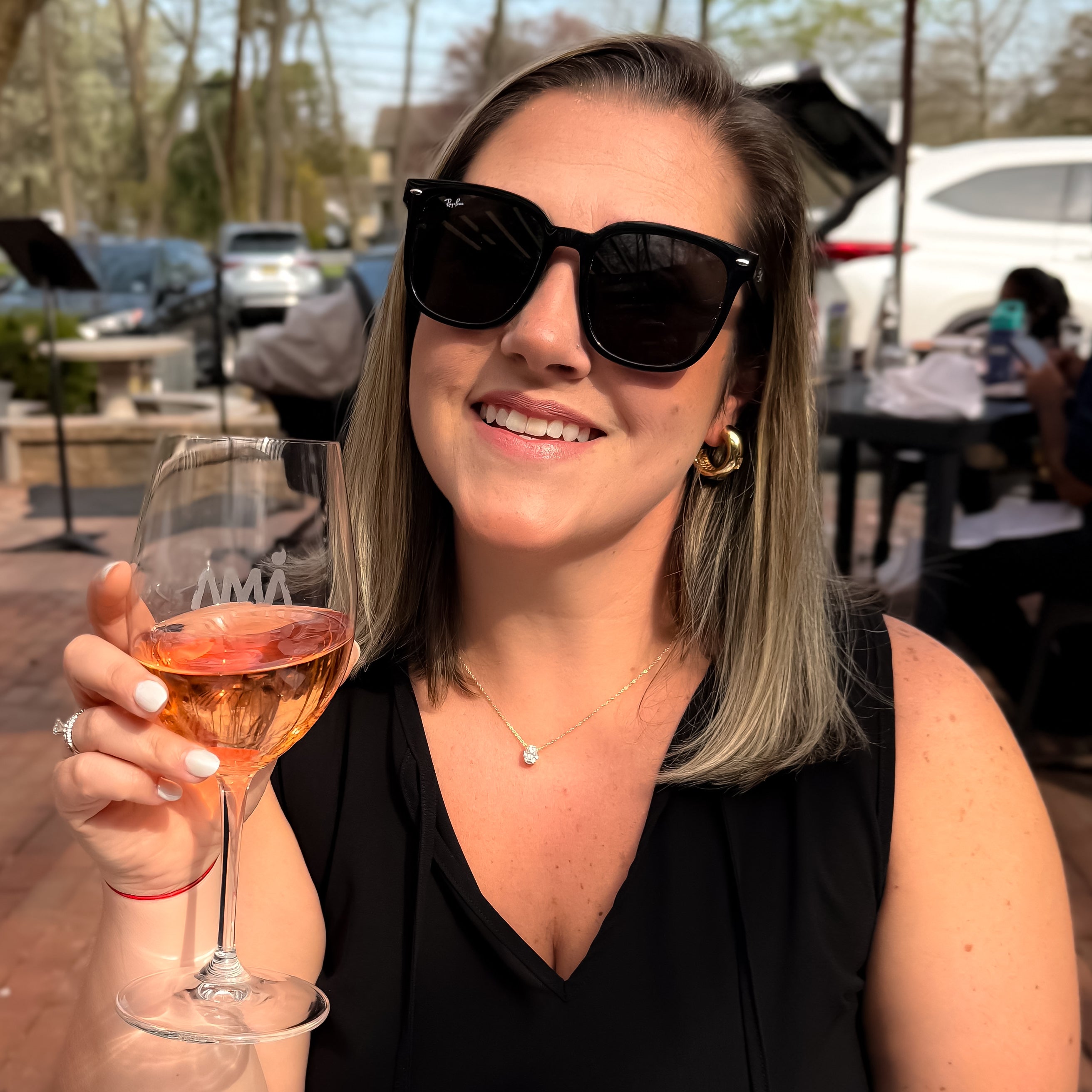 NECKLACE OVAL MOISSANITE 2CT 7x9MM