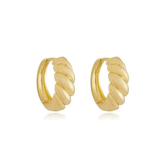 EARRING HOOPS CROISSANT