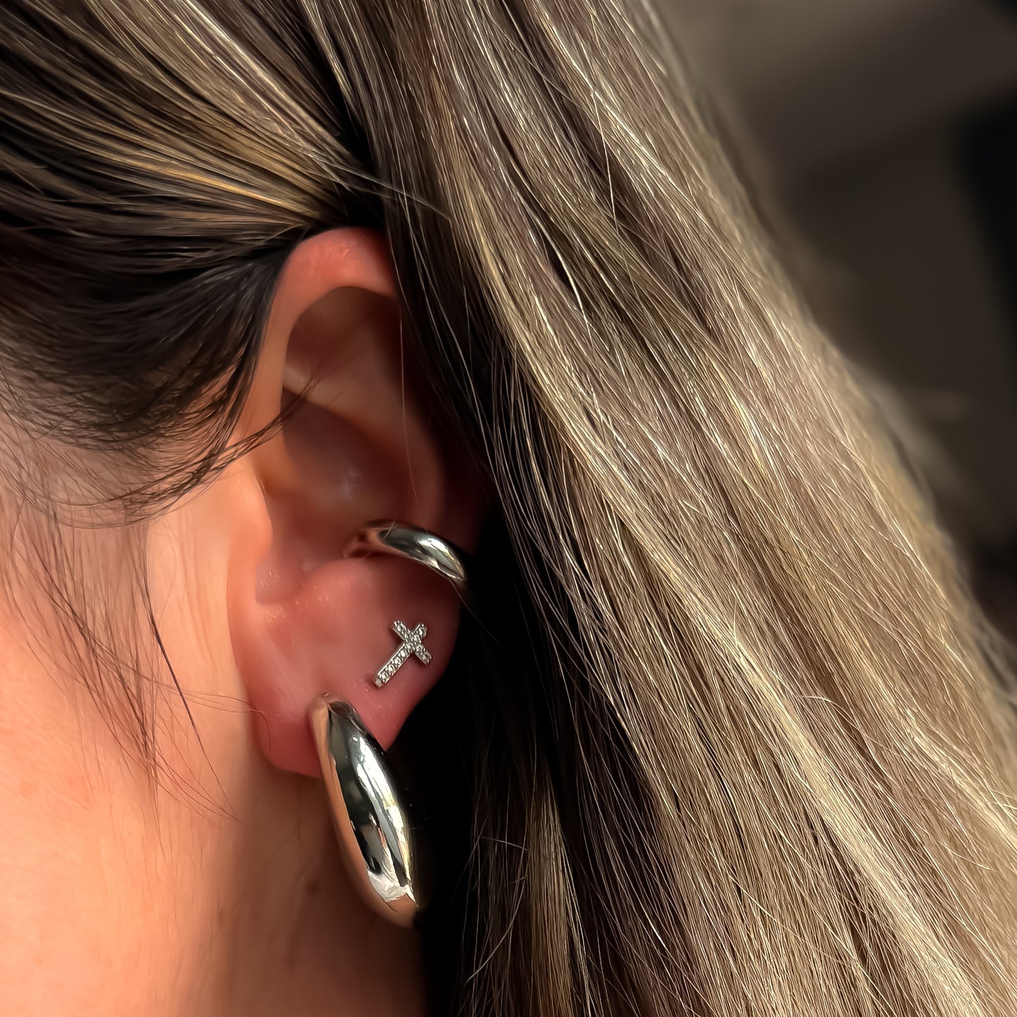 EARRING HOOPS BULKY HOOK