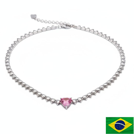 NECKLACE LOVE HEARTS