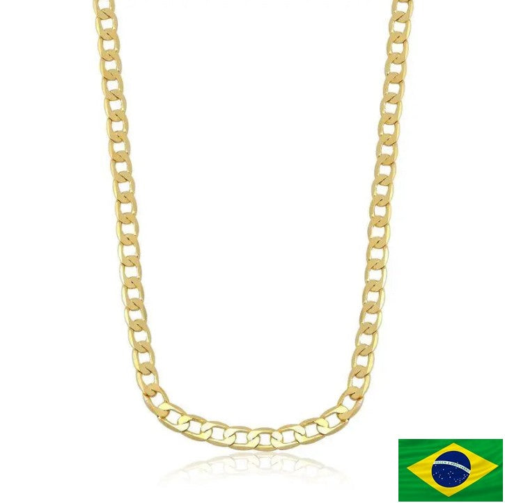 NECKLACE FLAT CHAIN 70CM LONG