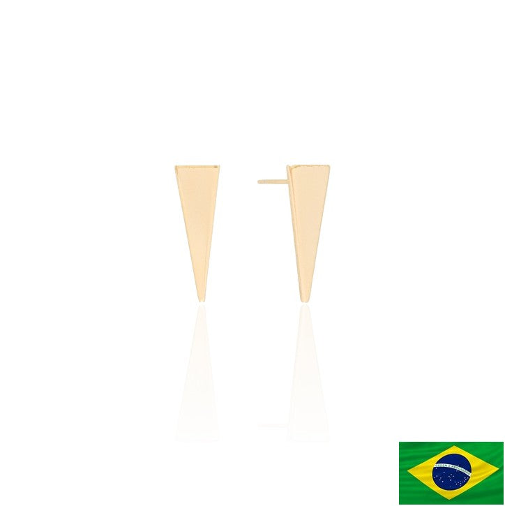 EARRINGS THIN TRIANGLE