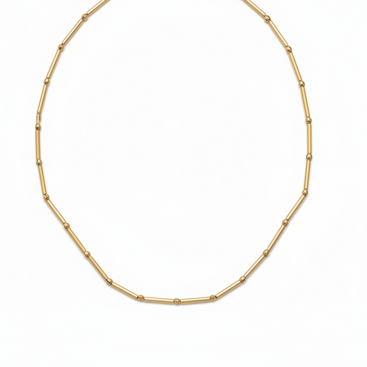 NECKLACE TUBES AND SPHERES