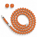 NECKLACE RIVIERA CANDY COLORS CUBIC ZIRCONIA 4mm