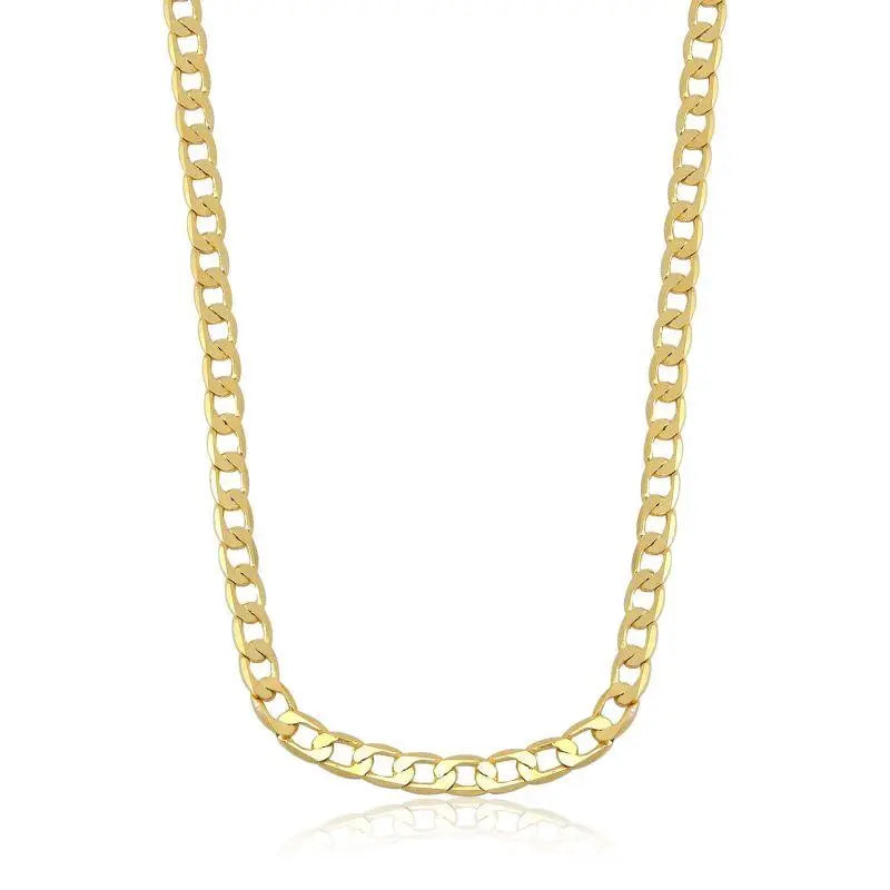 NECKLACE FLAT CHAIN 70CM LONG