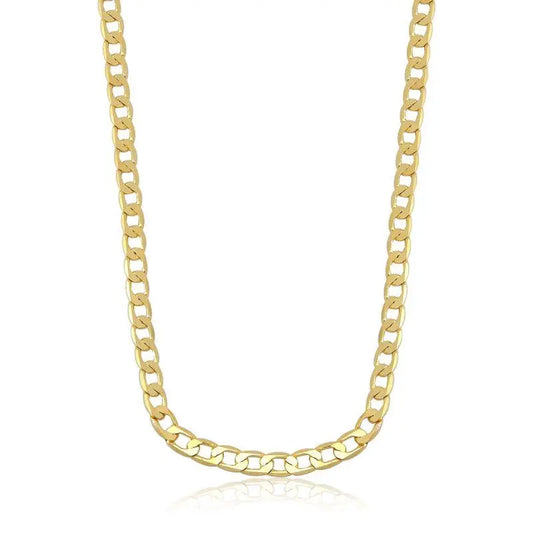 NECKLACE FLAT CHAIN 70CM LONG