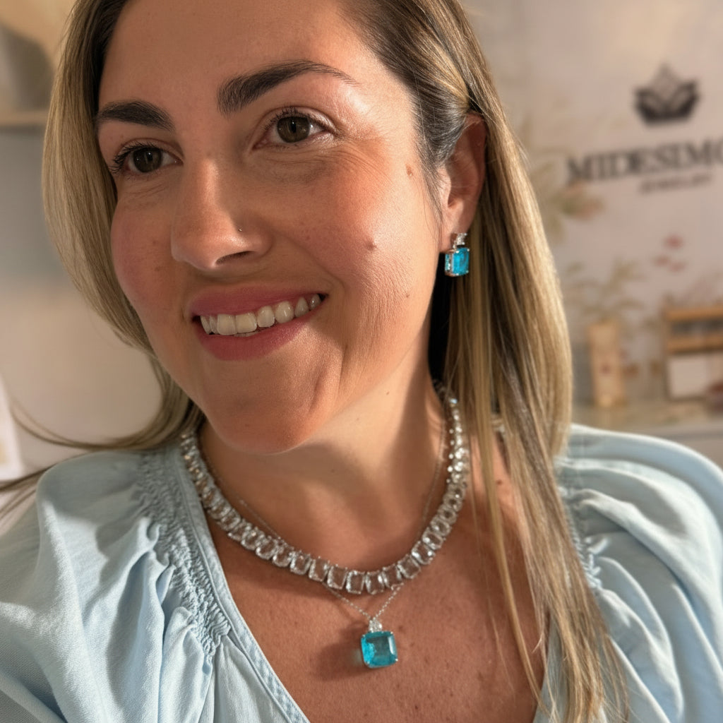 NECKLACE MAXI CRYSTALS