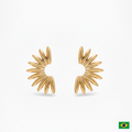 EARRINGS MAXI HALF SUN