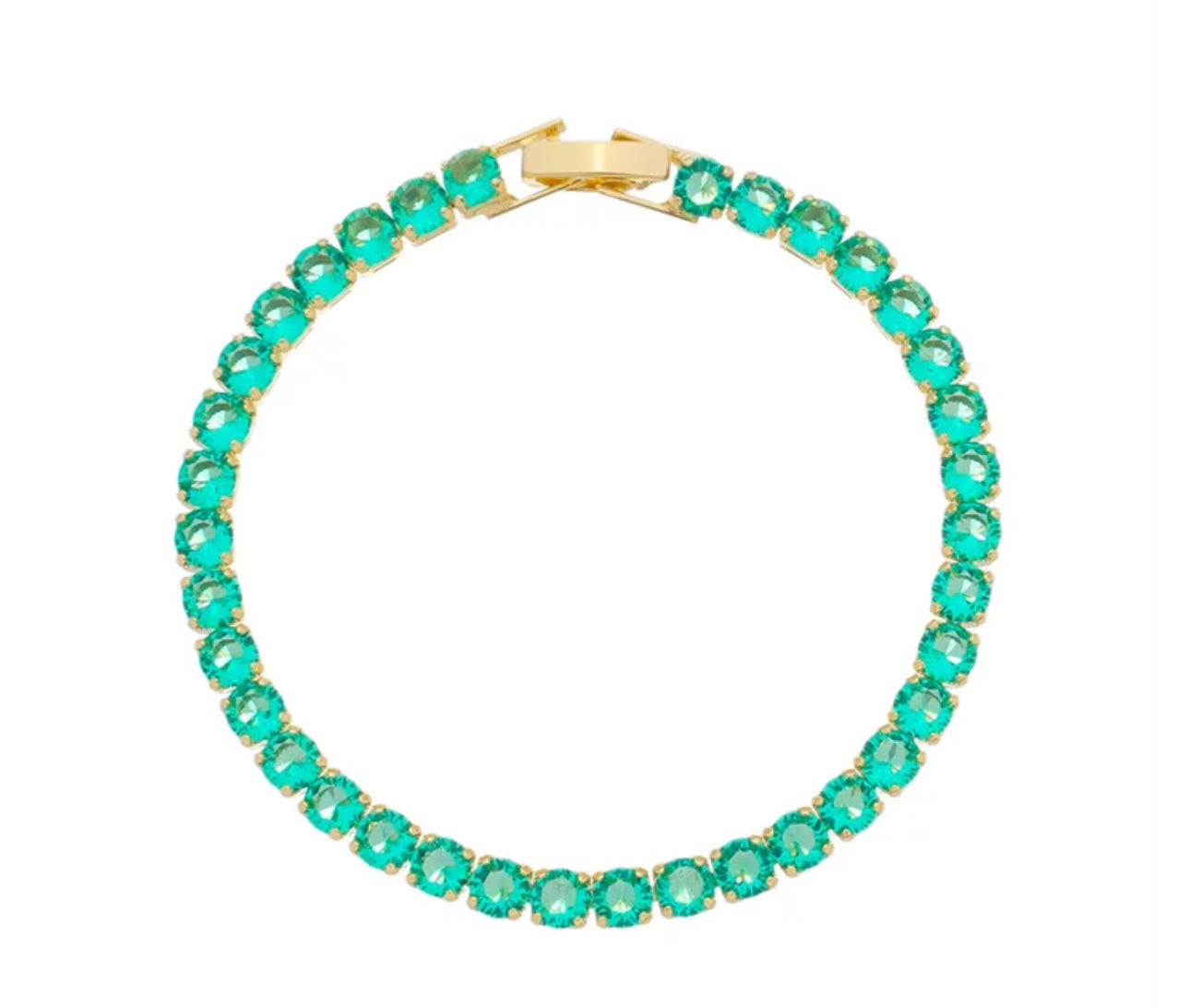 BRACELET RIVIERA TURMALINE