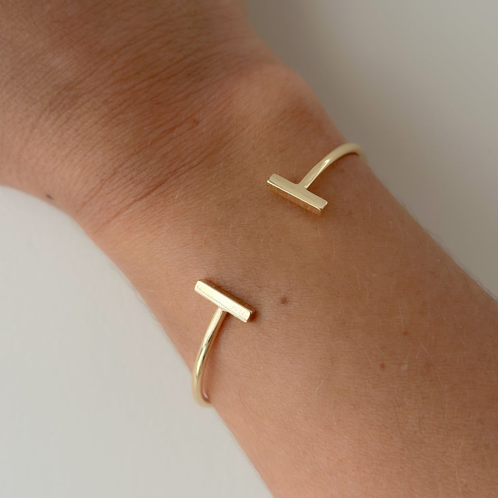 BRACELET WIRE T SHAPE