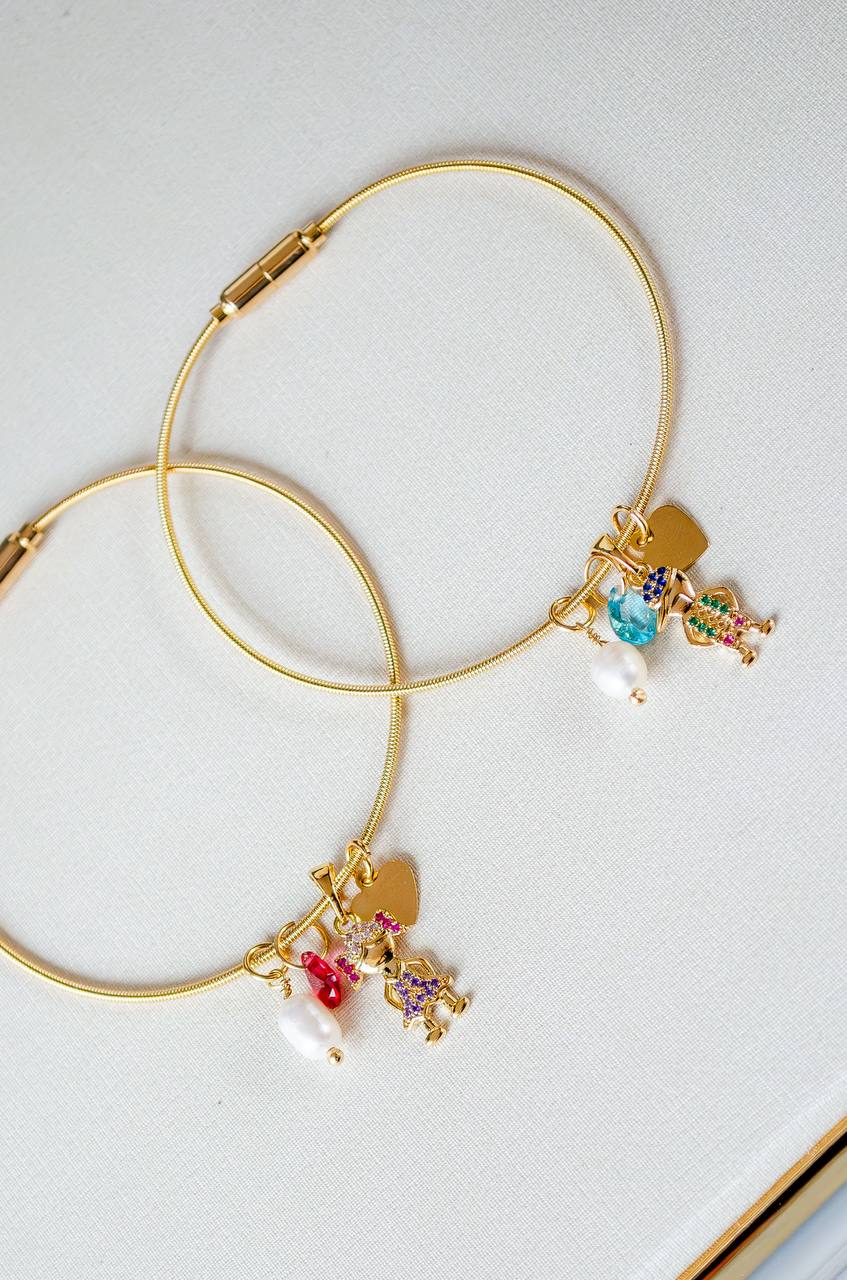 BRACELET GUITAR STRING MAGNETIC FAMILY LOVE