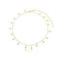 NECKLACE CHOKER PEARLS PENDANTS