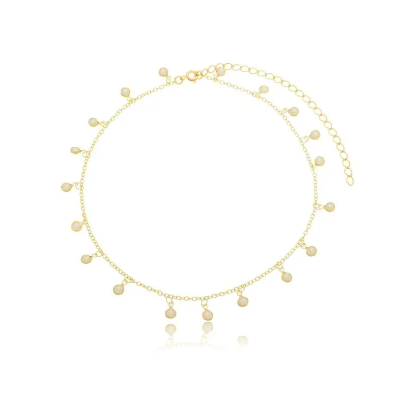 NECKLACE CHOKER PEARLS PENDANTS