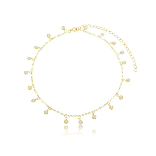 NECKLACE CHOKER PEARLS PENDANTS
