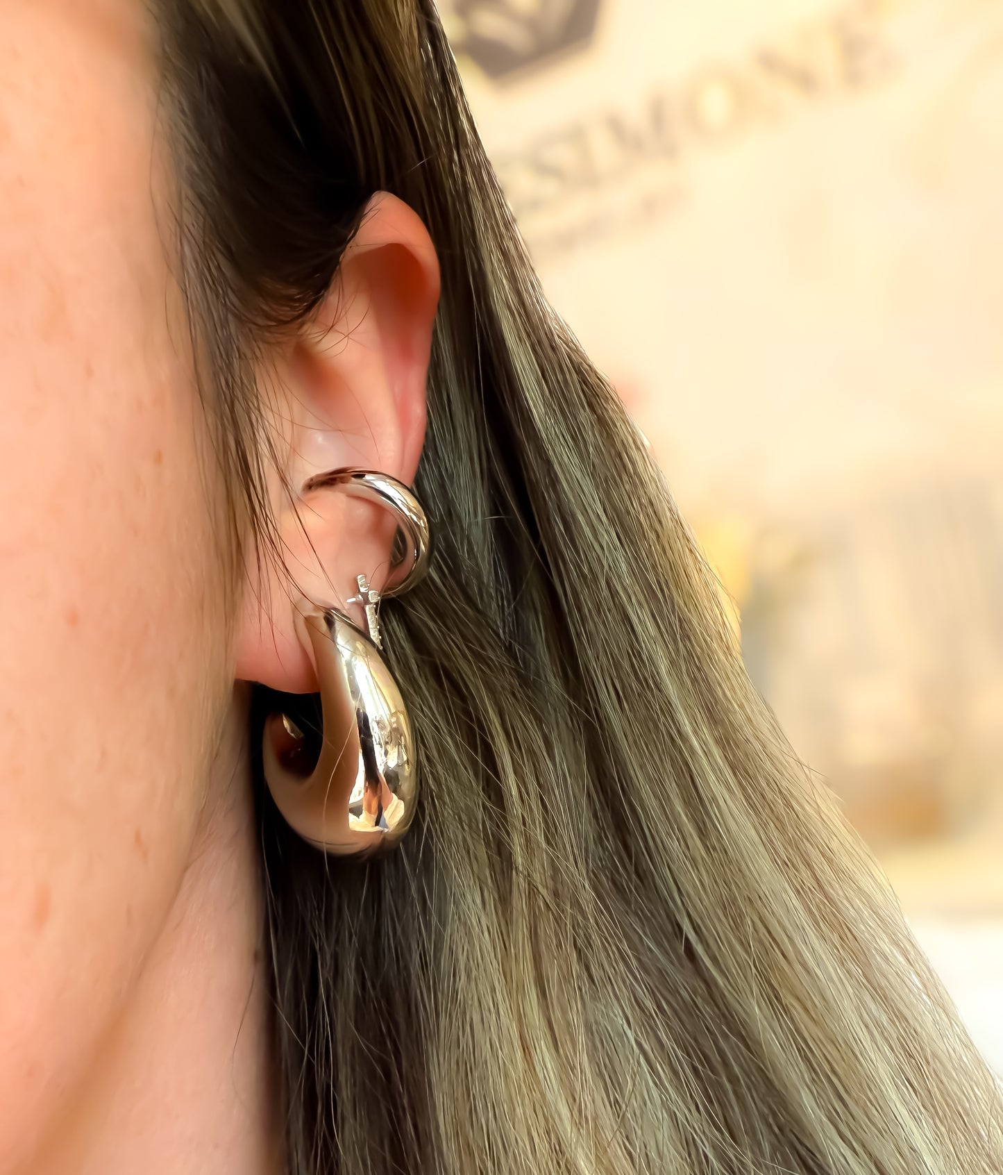 EARRING HOOPS BULKY HOOK