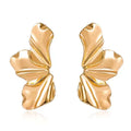 EARRINGS HALF FLOWER