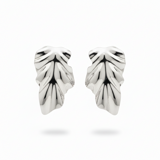 EARRINGS MAXI LEAF