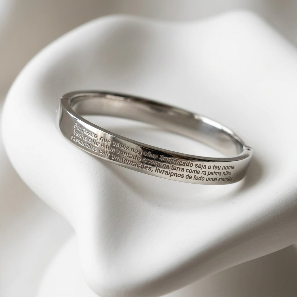 BRACELET BANGLE UNISSEX PAI NOSSO