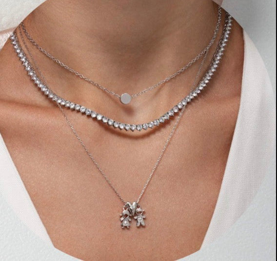 NECKLACE FAMILY LOVE GIRL + BOY