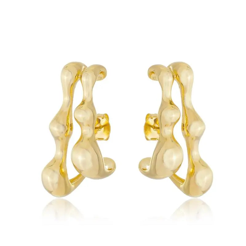 EARRINGS EARHOOK MAXI ORGANIC