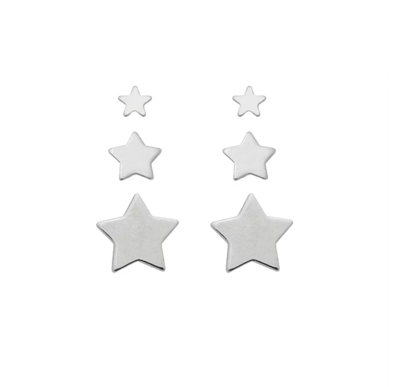 TRIO EARRING STARS