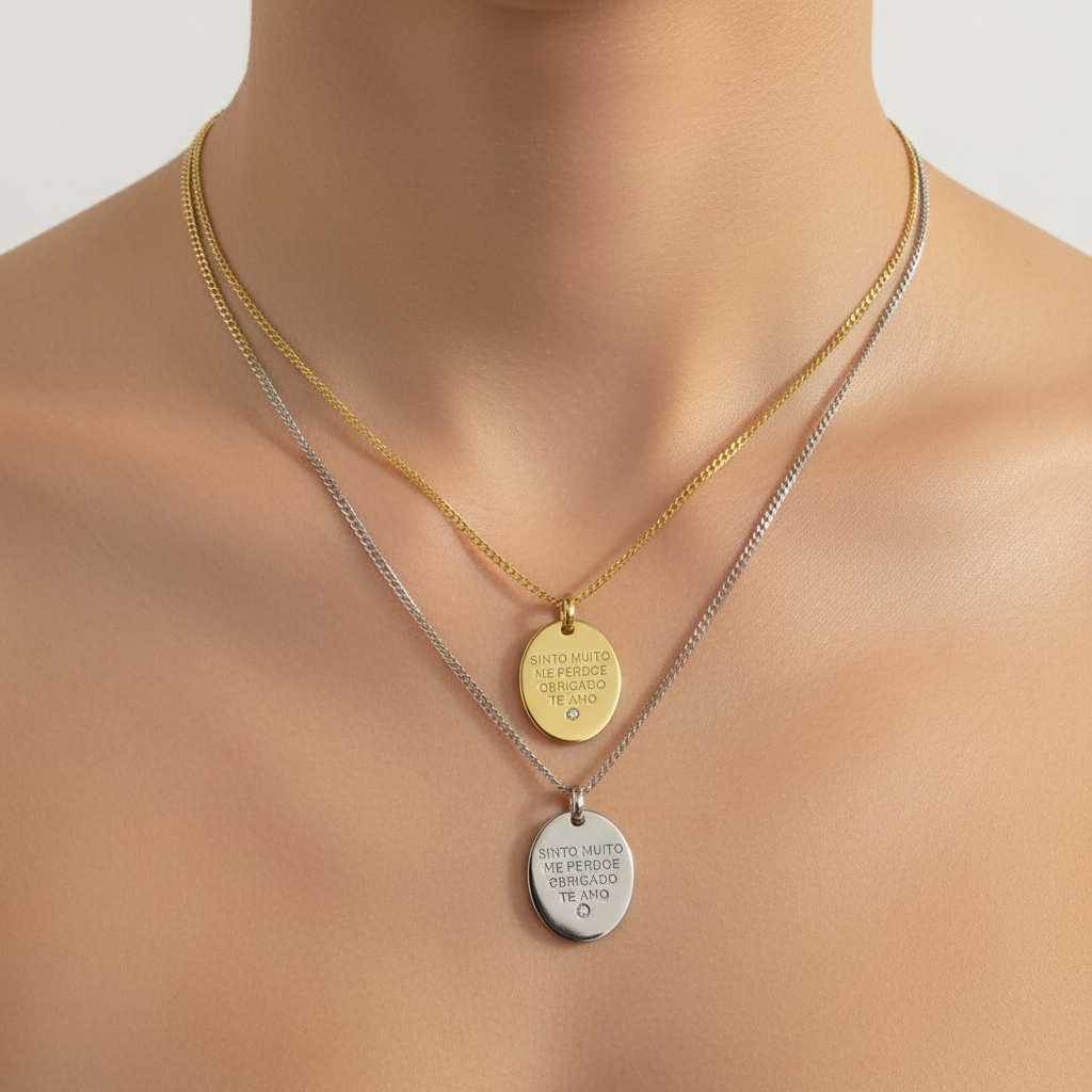 NECKLACE MEDAL HO’OPONOPONO