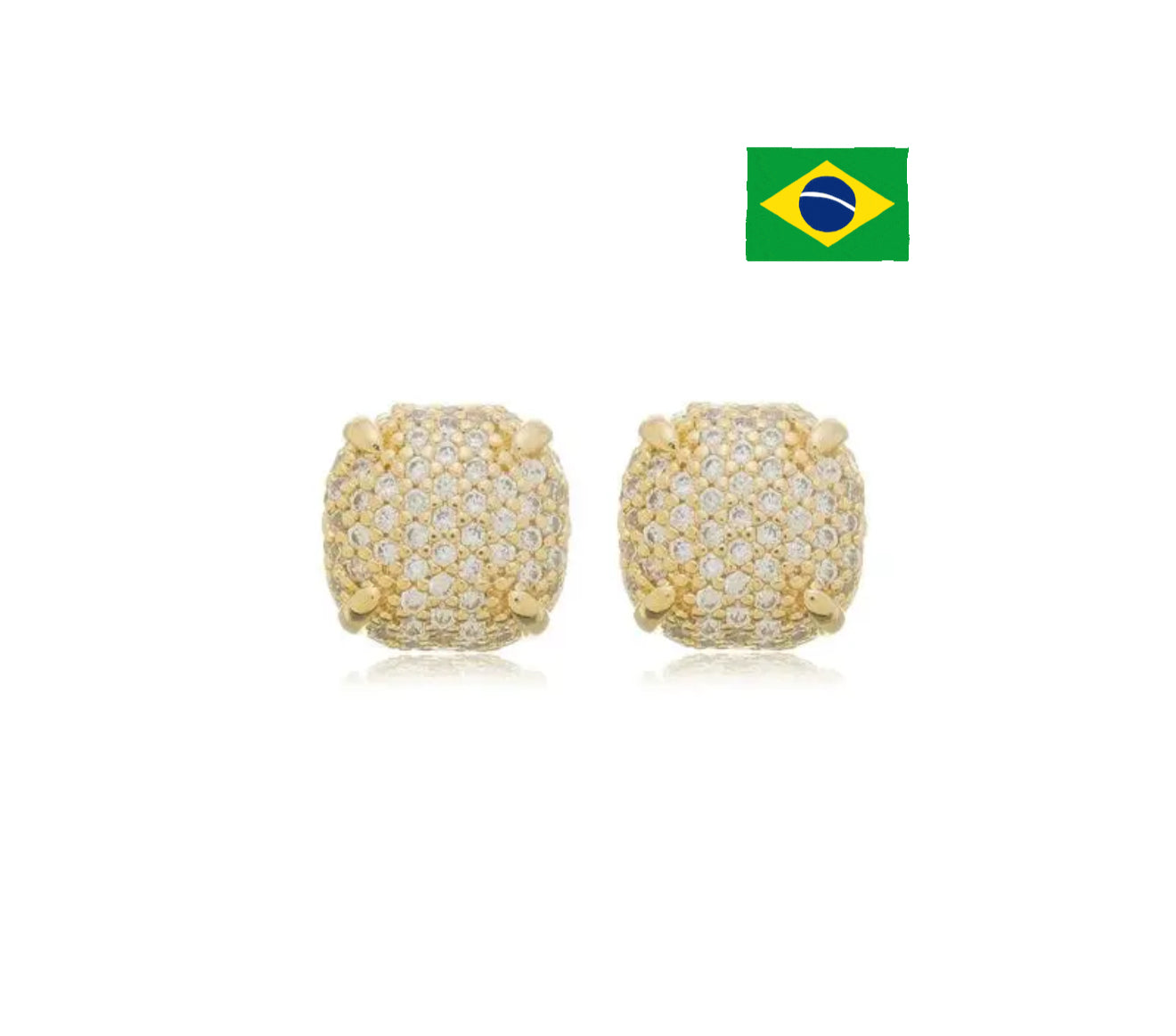 EARRING PAVET CRYSTALS