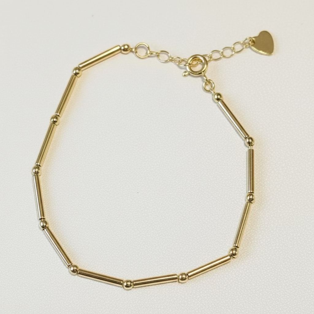 BRACELET TUBE AND SPHERES