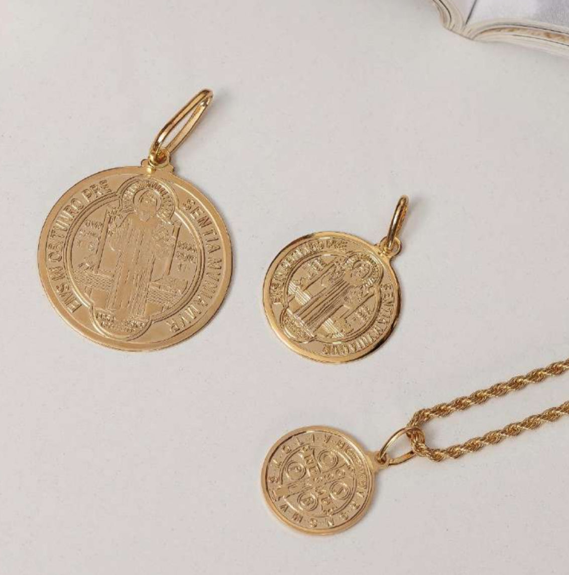 ST BENEDICT MEDAL PENDANT (no necklace included)