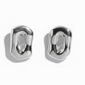 EARRING OVAL ORGANIC