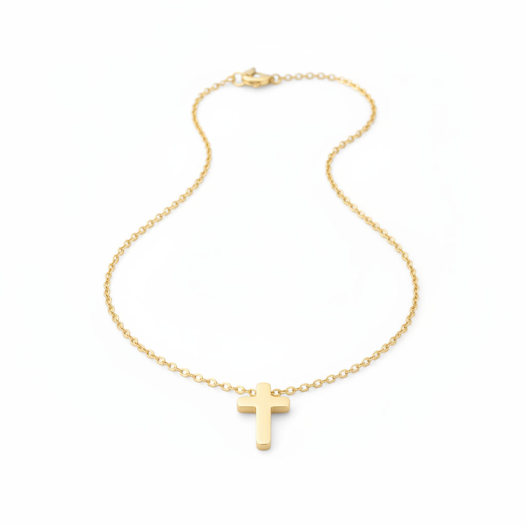 NECKLACE MINI DELICATE CROSS