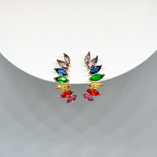 EARRING CLIMBER RAINBOW