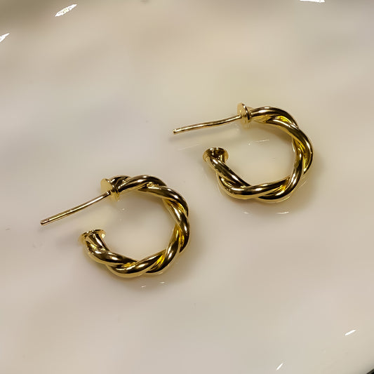 EARRING HOOP MINI TWIST