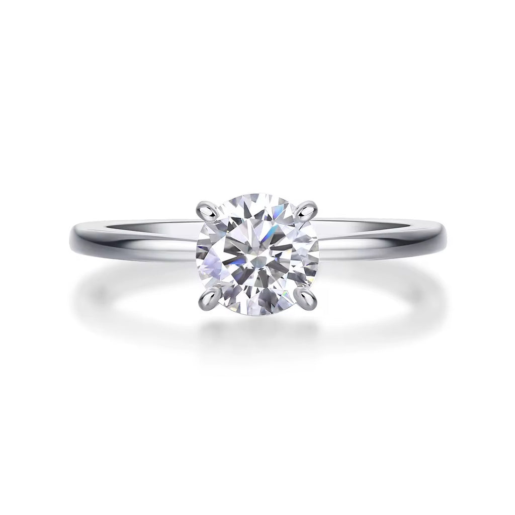 RING SOLITAIRE 1CT MOISSANITE - size 7US
