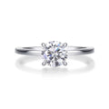 RING SOLITAIRE 1CT MOISSANITE - size 7US
