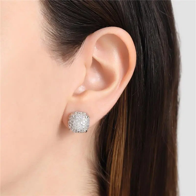 EARRING PAVET CRYSTALS