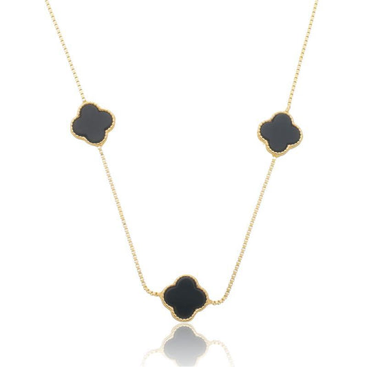 NECKLACE VC BLACK ONIX