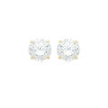 EARRING STUDS 10MM CUBIC ZIRCONIA