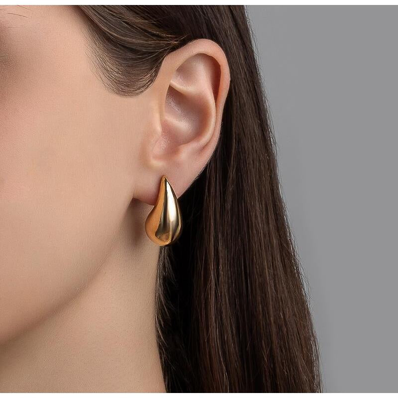 EARRING TEAR DROP LARGE
